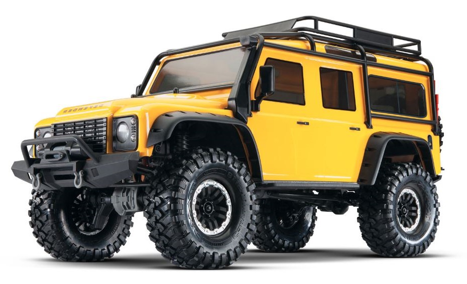 Traxxas 1/10 TRX-4 Scale and Trail Crawler w/2.4GHz TQi (Yellow)